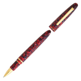 Esterbrook Estie Rollerball Pen - Scarlet Gold Trim
