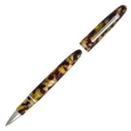 Esterbrook Estie Rollerball Pen - Tortoise Palladium Trim