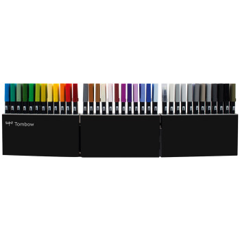 Tombow ABT Dual Brush Pens - Assorted Colours (Case of 108) - Picture 2