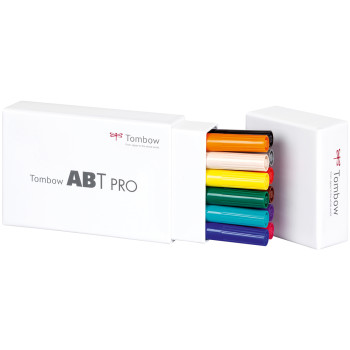 Tombow ABT PRO Markers - Basic Colours (Pack of 12) - Picture 2