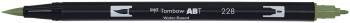 Tombow ABT Dual Brush Pen - Grey Green