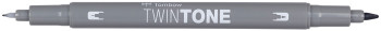 Tombow TwinTone Dual Tip Marker - Grey