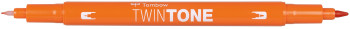 Tombow TwinTone Dual Tip Marker - Orange