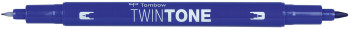 Tombow TwinTone Dual Tip Marker - Prussian Blue