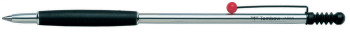 Tombow Zoom 707 Ballpoint Pen - Silver & Black