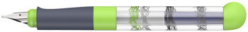 Schneider Base Kid Fountain Pen - A - Grey & Green