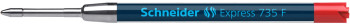 Schneider Express 735 Ballpoint Refill - Fine - Red