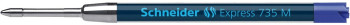Schneider Express 735 Ballpoint Refill - Medium - Blue
