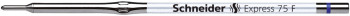 Schneider Express 75 Ballpoint Refill - Fine - Blue