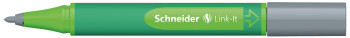 Schneider Link-It Fibre Tip Pen - Silver Grey