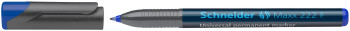Schneider Maxx 222 Permanent Marker - Fine - Blue