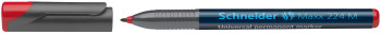 Schneider Maxx 224 Permanent Marker - Medium - Red