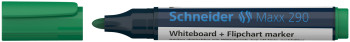 Schneider Maxx 290 Whiteboard & Flipchart Marker - Green