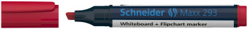 Schneider Maxx 293 Whiteboard & Flipchart Marker - Red