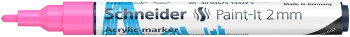 Schneider Paint-It 310 Acrylic Marker - 2mm - Pink