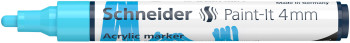 Schneider Paint-It 320 Acrylic Marker - 4mm - Pastel Blue