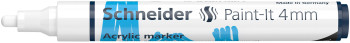Schneider Paint-It 320 Acrylic Marker - 4mm - White