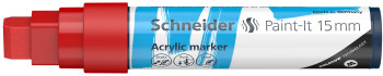 Schneider Paint-It 330 Acrylic Marker - 15mm - Red
