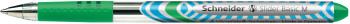Schneider Slider Basic Ballpoint Pen - Medium - Green