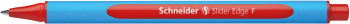 Schneider Slider Edge Ballpoint Pen - Fine - Red