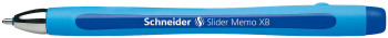 Schneider Slider Memo Ballpoint Pen - Blue
