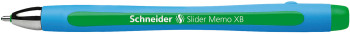 Schneider Slider Memo Ballpoint Pen - Green