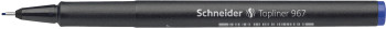 Schneider Topliner 967 Fineliner Pen - Blue