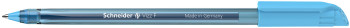 Schneider Vizz Ballpoint Pen - Fine - Light Blue