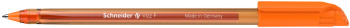 Schneider Vizz Ballpoint Pen - Fine - Orange