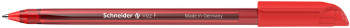 Schneider Vizz Ballpoint Pen - Fine - Red