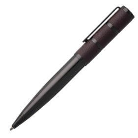 Hugo Boss Formation Ballpoint Pen - Grained Burgundy - Picture 1