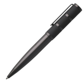Hugo Boss Formation Ballpoint Pen - Grained Grey - Picture 1