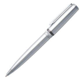 Hugo Boss Gear Ballpoint Pen - Metal Chrome - Picture 1