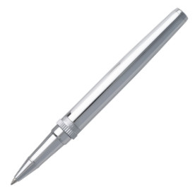 Hugo Boss Gear Rollerball Pen - Metal Chrome