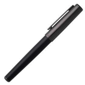 Hugo Boss Minimal Rollerball Pen - Dark Chome - Picture 2