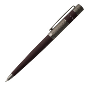 Hugo Boss Ribbon Ballpoint Pen - Burgundy - Picture 1