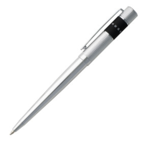 Hugo Boss Ribbon Ballpoint Pen - Chrome - Picture 1