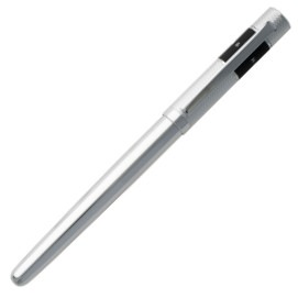 Hugo Boss Ribbon Fountain Pen - Chrome - Picture 1