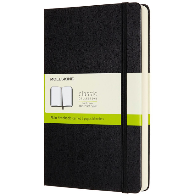 Moleskine Classic Hardback Large Expanded Notebook - Plain - Assorted