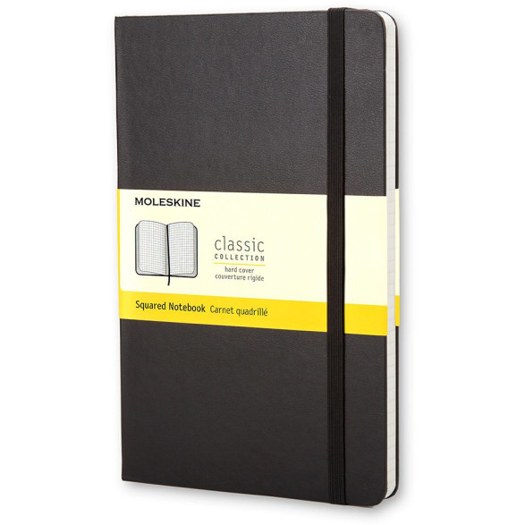 Moleskine Classic Hardback Pocket Notebook - Squared - Assorted