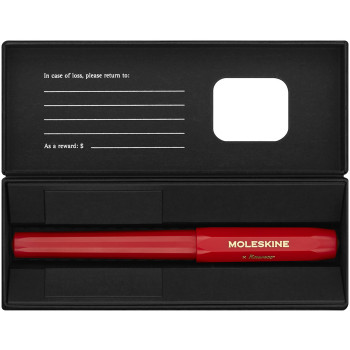 Moleskine X Kaweco Ballpoint Pen - Red - Picture 2