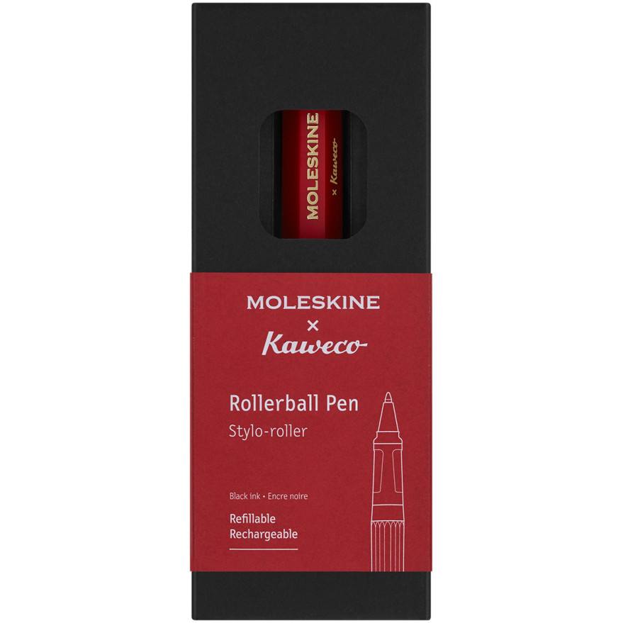 Moleskine X Kaweco Rollerball Pen - Red - Picture 3