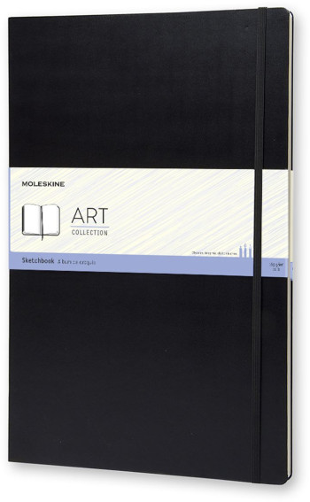 Moleskine Art A3 Sketchbook - Black