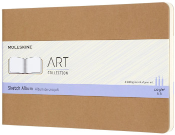 Moleskine Art Large Sketchbook Album - Kraft Brown