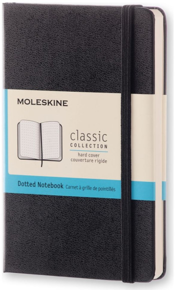 Moleskine Classic Hardback Pocket Notebook - Dotted - Black