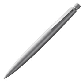 Lamy 2000 Mechanical Pencil - Brushed Stainless Steel - 0.7mm