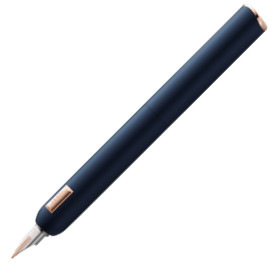 Lamy Dialog CC Fountain Pen - Dark Blue with Solid 14K Gold Nib