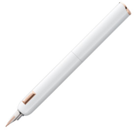 Lamy Dialog CC Fountain Pen - White with Solid 14K Gold Nib
