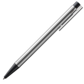 Lamy Logo Ballpoint Pen - Matte Black Chrome Trim