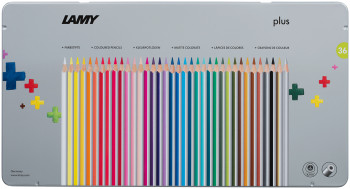 Lamy Plus Colouring Pencils - Assorted Colours (Tin of 36)